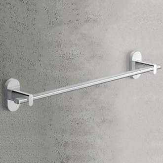 Towel Bar 18 Inch Polished Chrome Rounded Towel Rail Gedy 5321-45-13